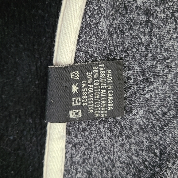 MUSKOKA Bear Wear 3/4 Zip Long Sleeve Gray Sweatshirt Size XS - Picture 8 of 8